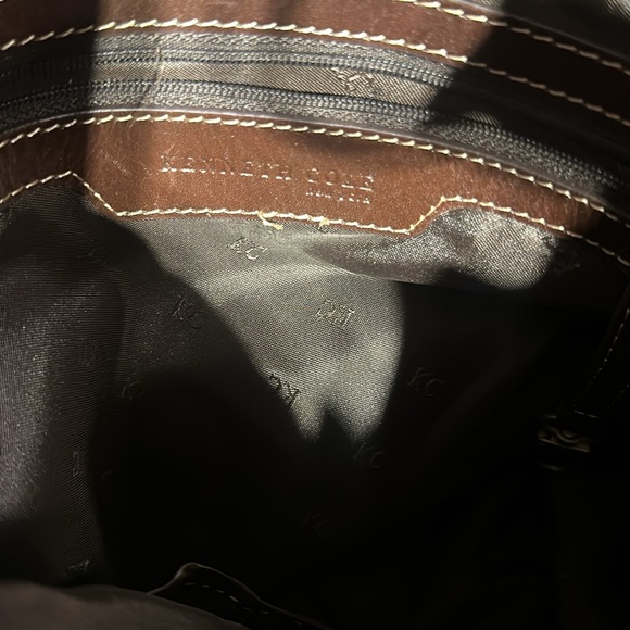 Kenneth Cole pebbled leather bag - Picture 13 of 16